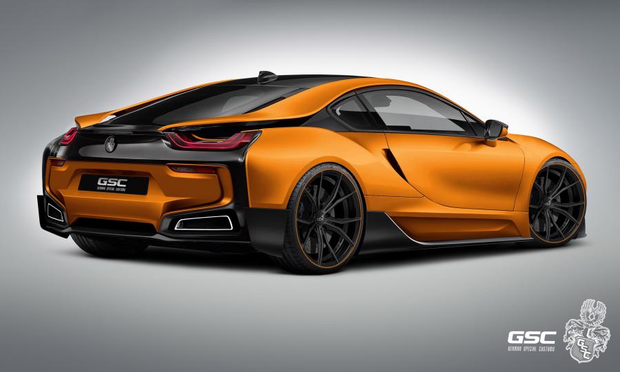  BMW i8 iTRON by German Special Customs 2014 года  (фото 2 из 8)